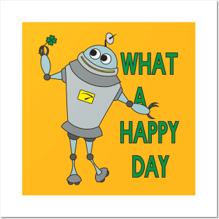 what a happy day Posters and Art